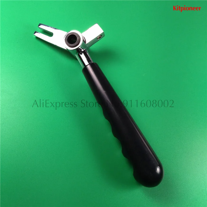 1 قطعة مقبض أسود مستقيم عرقوب جديد تركيب استبدال YKF آلات الآيس كريم الناعمة قطع الغيار