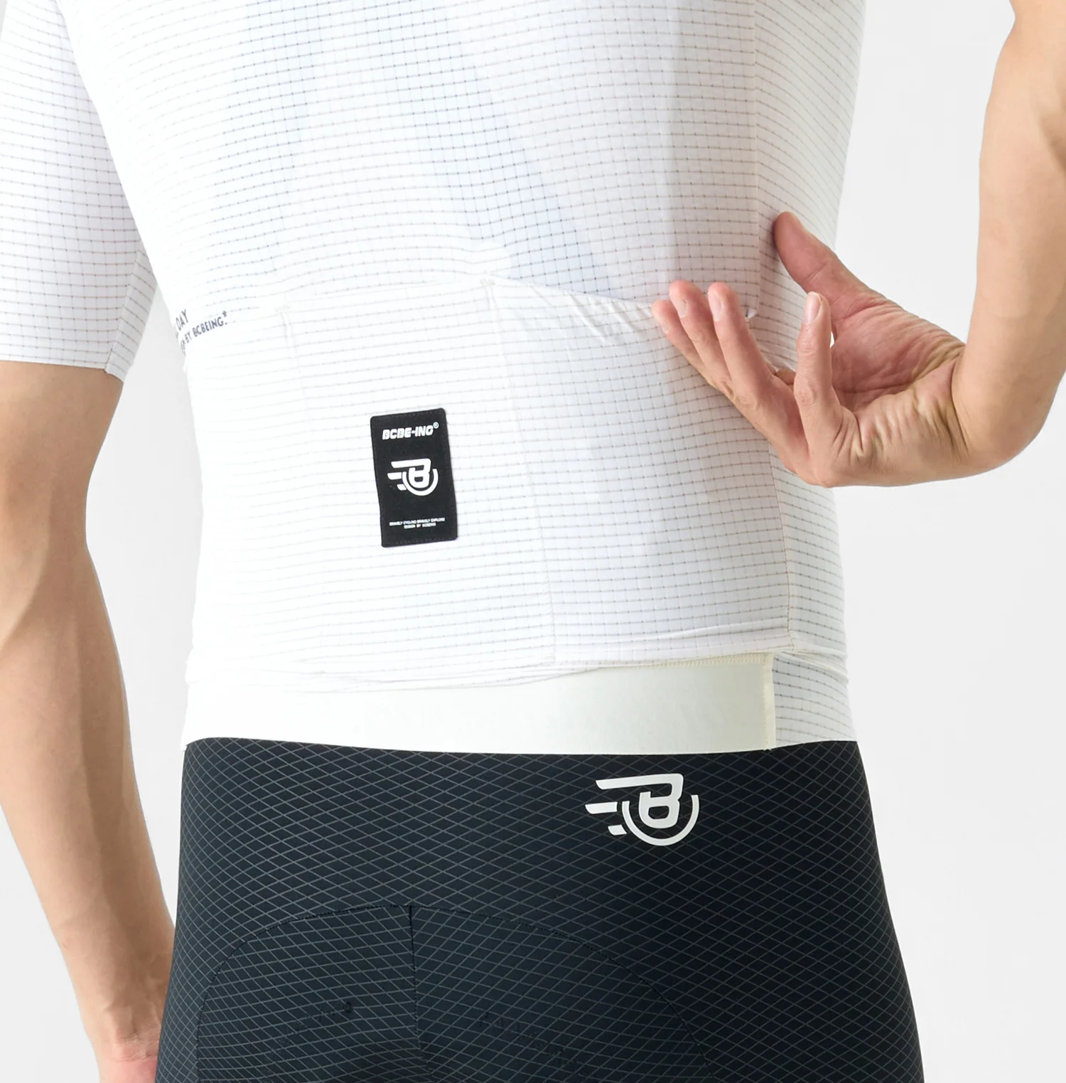 BCBE-ING 2026 Neues Herren Aero-Radtrikot Sommer Leichtgewicht Kurzarm Fahrradshirt Rennpassform Atmungsaktives Radtrikot – Detail 9