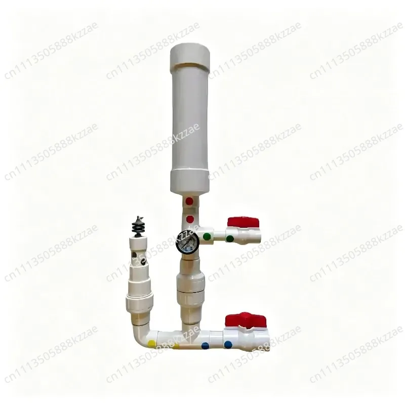 Self-pickup water without oil or electricity PVC water hammer pump