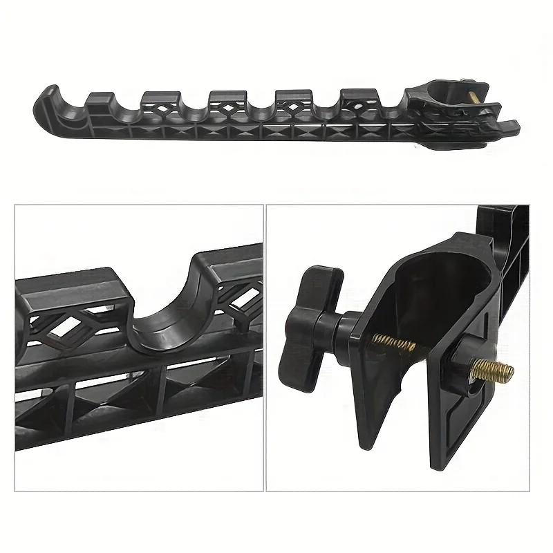 

180° Rotating Arm For RV Clothes Hanger Ladder Installation PVC Material Camper Caravan Accessories