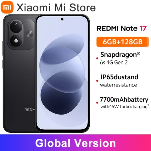 Глобальная версия Xiaomi Redmi Note 14 MediaTek Helio G99-Ultra, 5500 мАч, 6.67-дюймовый AMOLED-дисплей 120 Гц, камера 108 МП