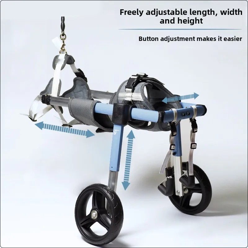 Dog wheelchair Hindlimb paralysis rehabilitation wheelchair mobility disabled car elderly assistance