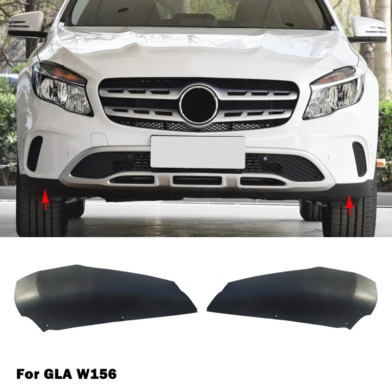 

1568855100 A1568855200 для Mercedes Benz GLA X156 W156 250 2017-2019, накладка на передний нижний бампер, защитная пластина, аксессуар