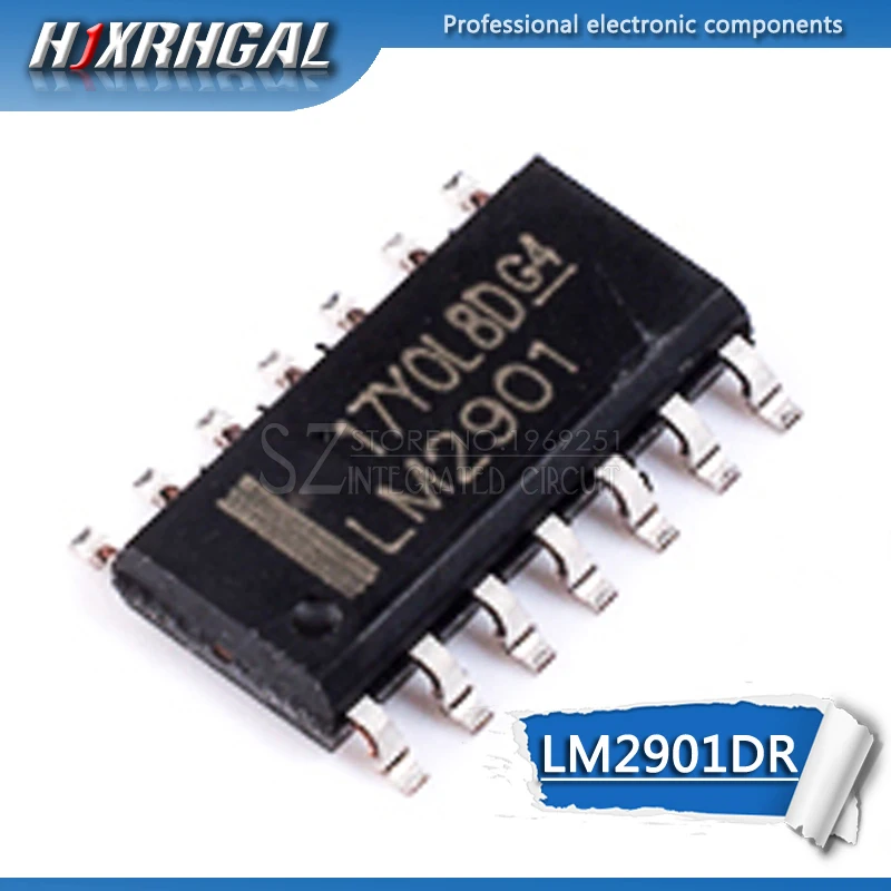 10pcs LM2901DR SOP14 LM2901 SOP SMD