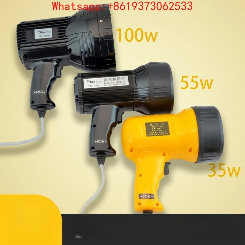 

Морской ксеноновый прожектор 35 Вт/55 Вт/100 Вт, 24 В, ручной, портативный, в алюминиевом/пластиковом корпусе, высокое качество