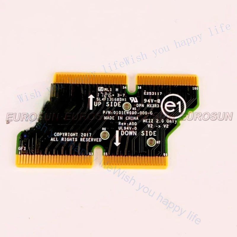 LL New for Dell BRDG3 MEZZ Sandwich Clip Card HX3R3 0HX3R3