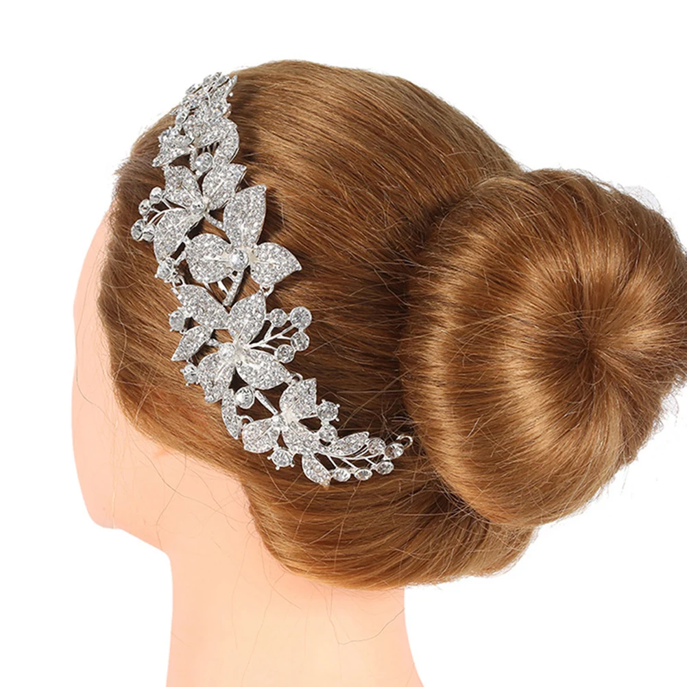 

Elegant Bride Hair Comb Wedding Headdress Fashion Headwear European Accessories Photography Props Unique Design Perfect Gift