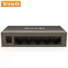 Tenda 5-Port 10/100Mbps Switch, Smart Ethernet Desktop Switch, High-Speed Ethernet Device Specifically for Surveillance Cameras