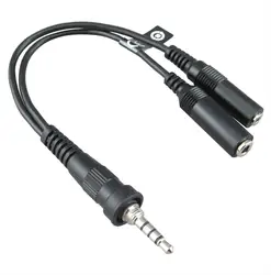 Yaesu Vertex Standard Horizon CT-91 Speaker Microphone Adapter for VX6R FT270R VXA710 HX600 CMP460A CT91 Mic Plug Cable