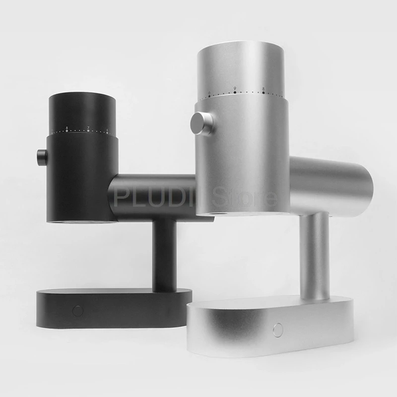 Penggiling Kopi Listrik 200W 110V/220V Portabel Penggiling Biji Kopi Burr Kerucut Penyesuaian Tanpa Tingkat untuk Espresso Pour Over