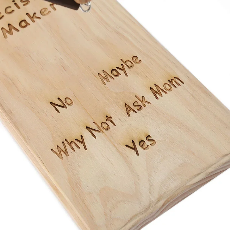 Décision magnétique -Maker, pendule de décision magnétique en bois | décision de bureau créative -maker pour femmes, hommes, garçons, filles, patrons
