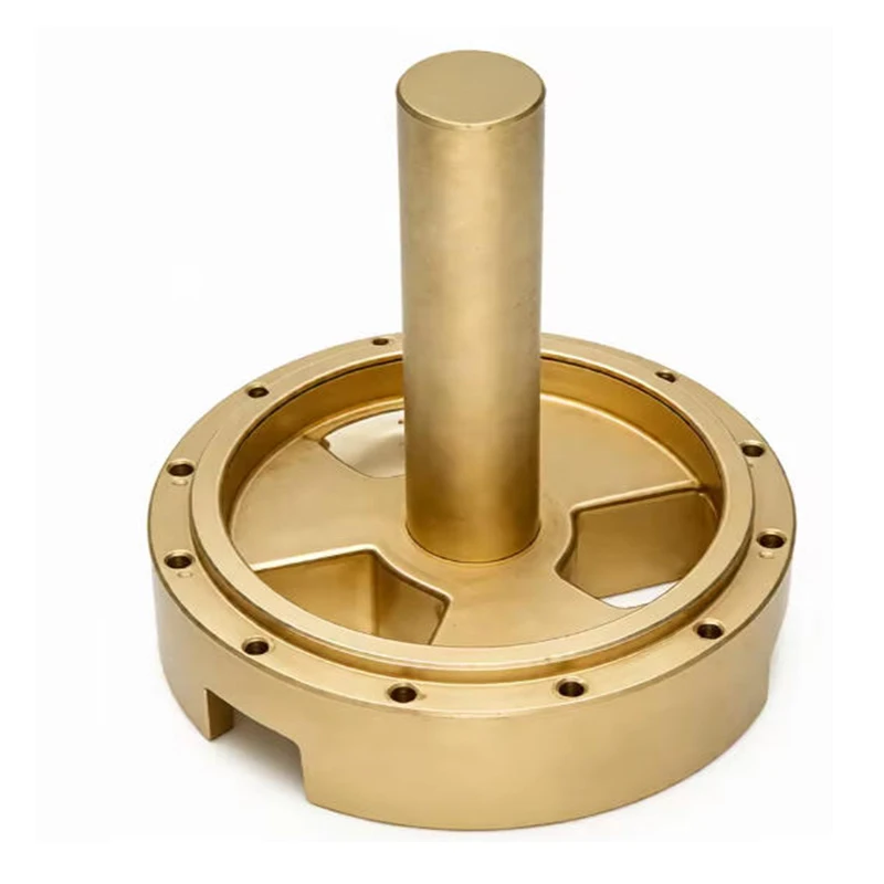 

CNC Machined for Machining Rotor Base Aluminum Alloy Integrated Shaft with Mounting Flange