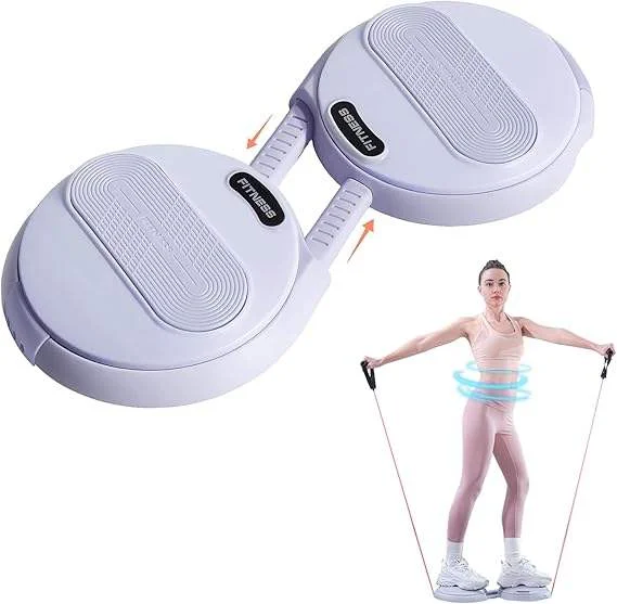 2026  Silent Exercise Twist Board Belly Fat Workout Non Slip Home Fitness Disc Men Women Waist Twister Board Machine