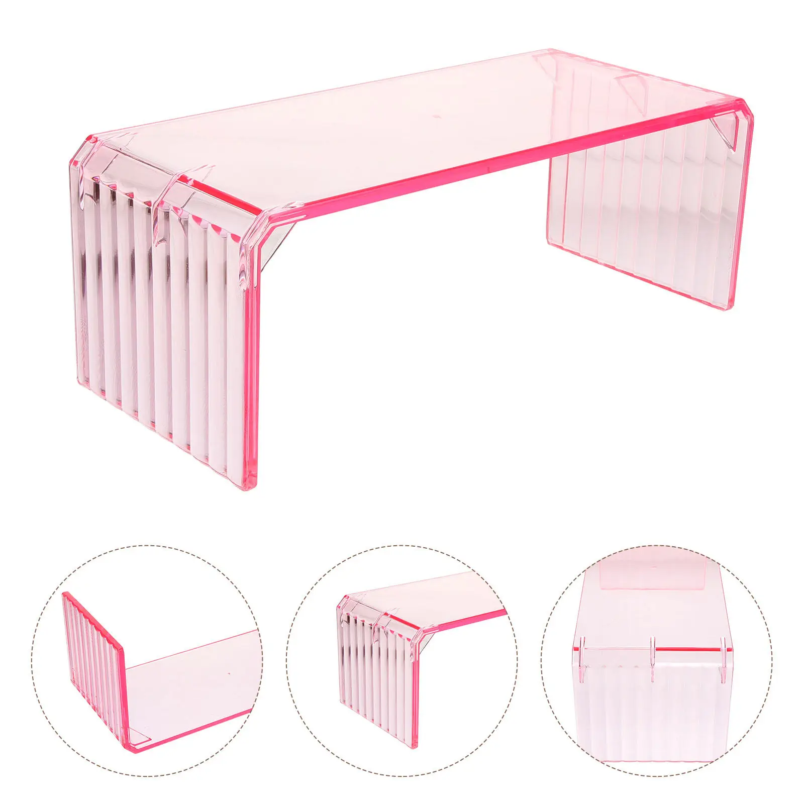 

Подставка для рук из акрила для маникюра: компактный держатель для рук для салонов и домашнего использования, приятная текстура, комфортное положение рук