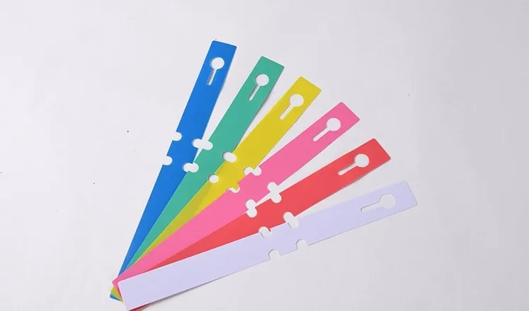 100pcs 20*2cm Plastic Nursery Garden Decor Stake Tags Plant Labels Lawn Ornament White/Blue/Pink/Green/ PVC Markers Garden Tool