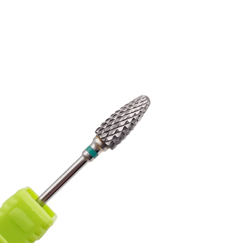 1 قطعة رصاصة كربيد مسمار لقمة ثقب المهنية 3/32 "التنغستن لهب مسمار بت مانيكير الاكريليك هلام مزيل مسمار اكسسوارات أدوات #5