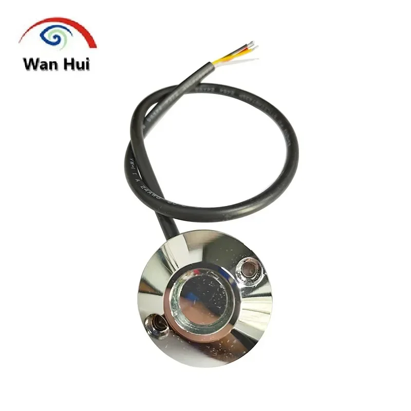 5Pcs TM Probe, DS9092 iButton Probe/Reader, iButton Card Reader, with LED Red Green Light flat, could paste, 30cm, 150cm wire