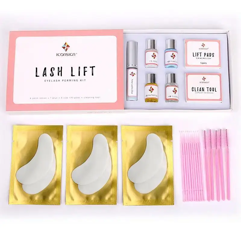 Kit professionale per sollevamento ciglia Lifiting, adatto per salone - riccioli di livello e effetti duraturi - Regalo di compleanno perfetto per le donne