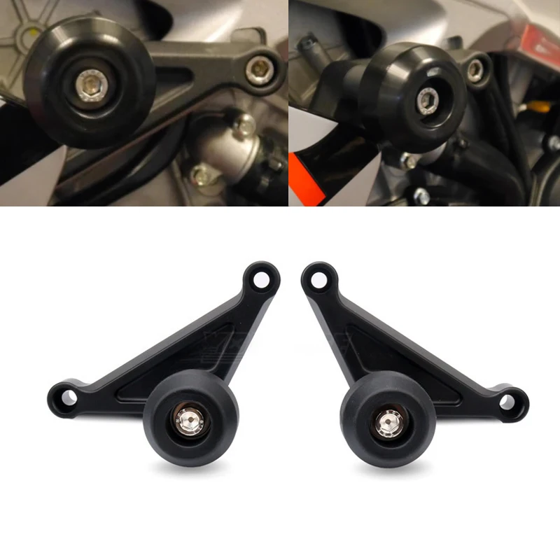 

Engine Fall Protection Motorcycle Parts Bobbin Falling Protection Pads For Aprilia RSV4 Tuono1100 2021-2024 V4 RR RF 2009-2020