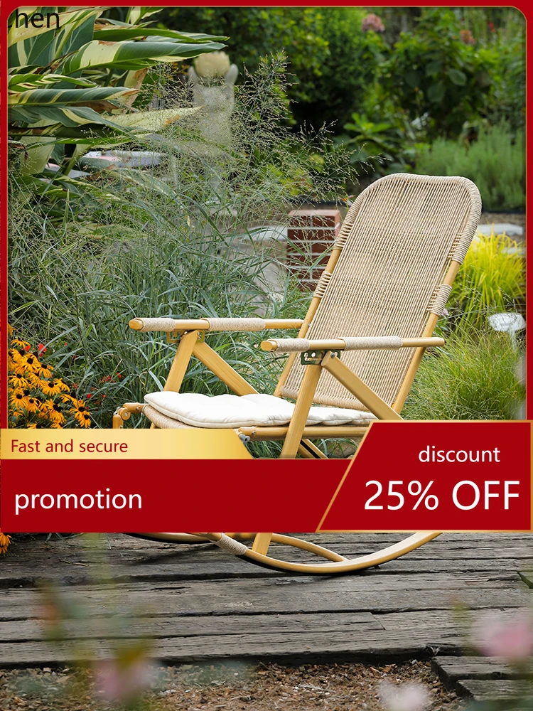 

CZ recliner new folding chair balcony outdoor courtyard leisure chair