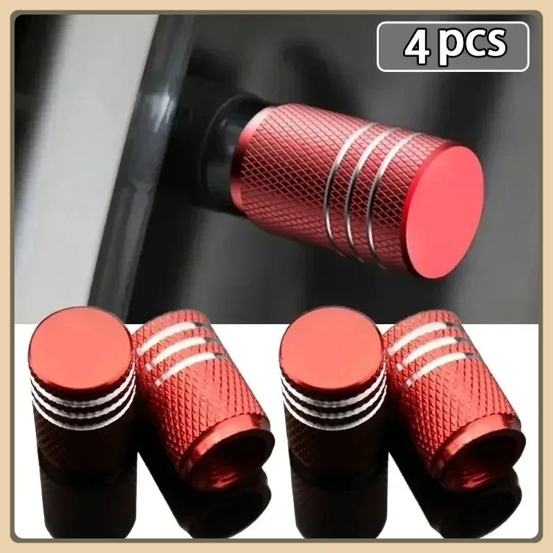 4 قطعة دراجة نارية الإطارات صمام ينبع غطاء نمط الإطارات غطاء صمام الإطارات عجلة الجذعية غطاء صمام الهواء اكسسوارات السيارات العالمية #3