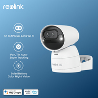 Reolink Argus Series 4K Battery WiFi Security Camera 8MP WiFi Solar Camera Solar/Battery Powered Home Video Surveillance Cameras