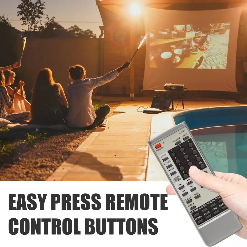 Remote Control Universal Remote Control Tanpa Program Pengganti Remote Control untuk Denon Dcd2800 1015cd Dcd7.5 S Compact Disc