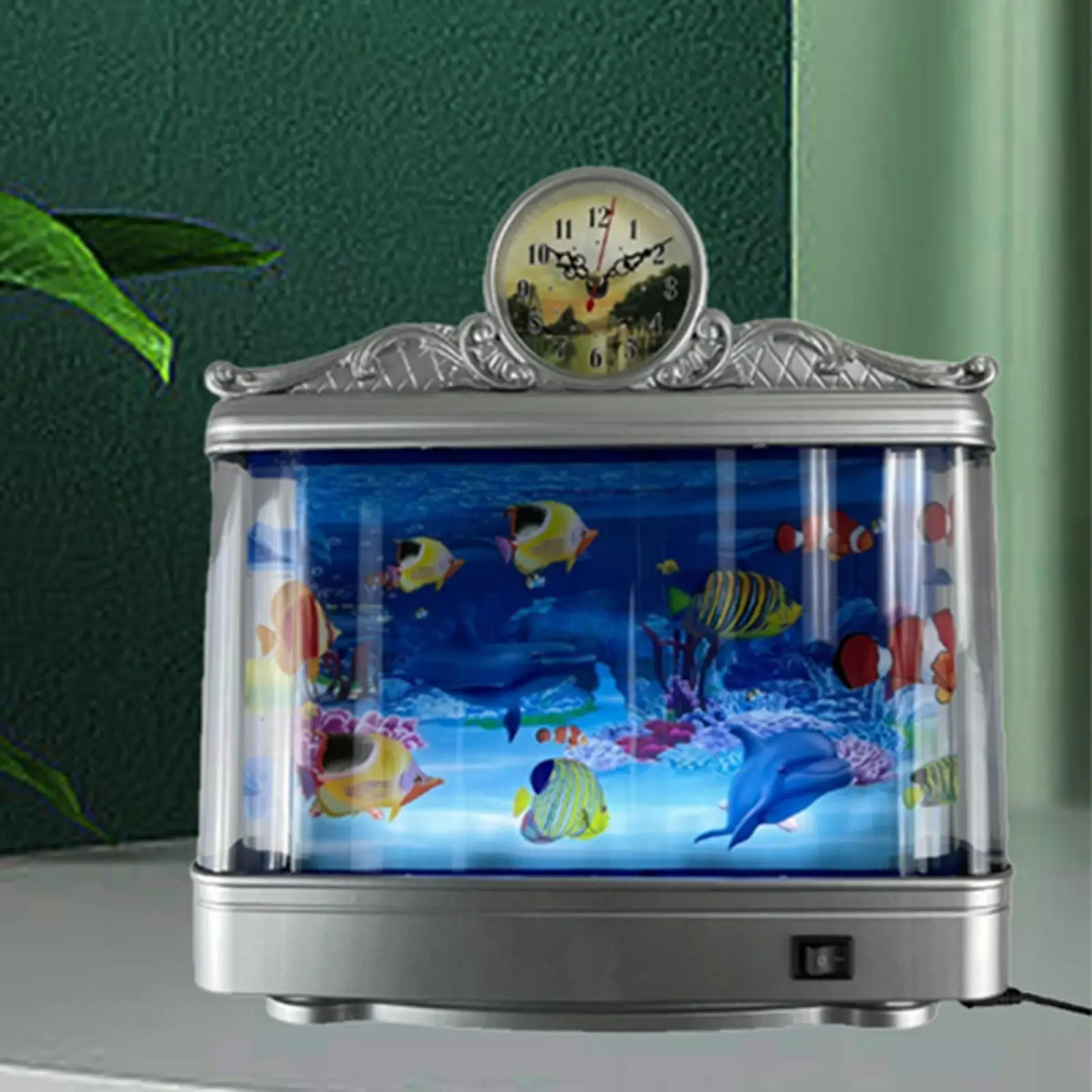 

Aquarium Mood Lamp Night Light 5W Nightlight for Desktop Living Room Holiday