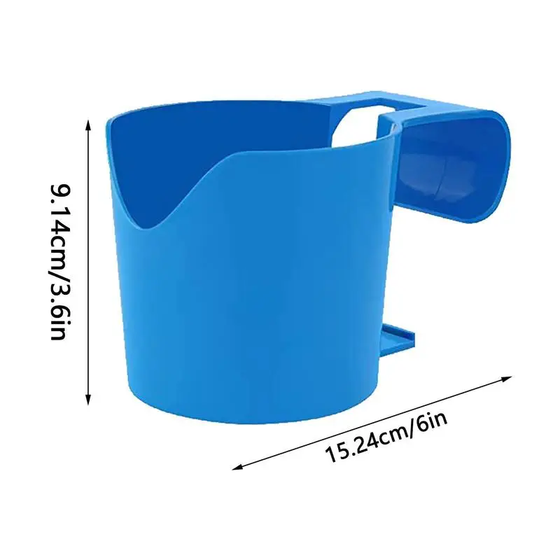 Portavasos de piscina para bebidas sin perforación, soporte de botella de cerveza para piscina, sin derrames, accesorios de piscina para fiestas de jugo