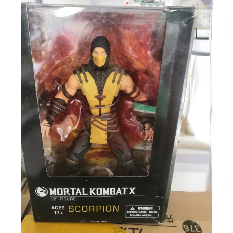 

In Stock Original Mortal Kombat Mezco X Scorpion Action Figuregreat Gift From A Collector