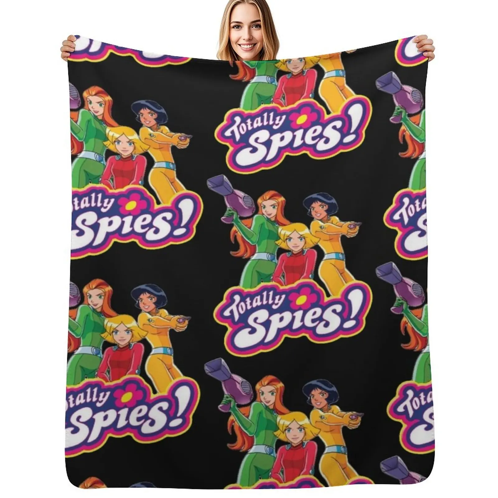 

Totally Spies Classic Throw Blanket for winter Beautifuls Thin Polar Blankets