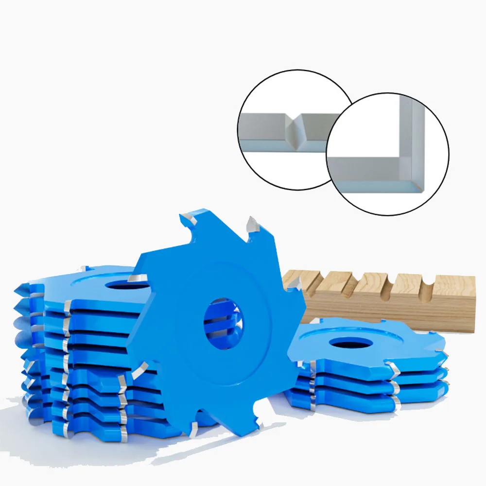 

6/8/12 Teeth Alloy Circular U/V Aluminum-plastic Plate 90° Folded Right-angle Slotting Saw Blade Composite Panel Cutting Disc