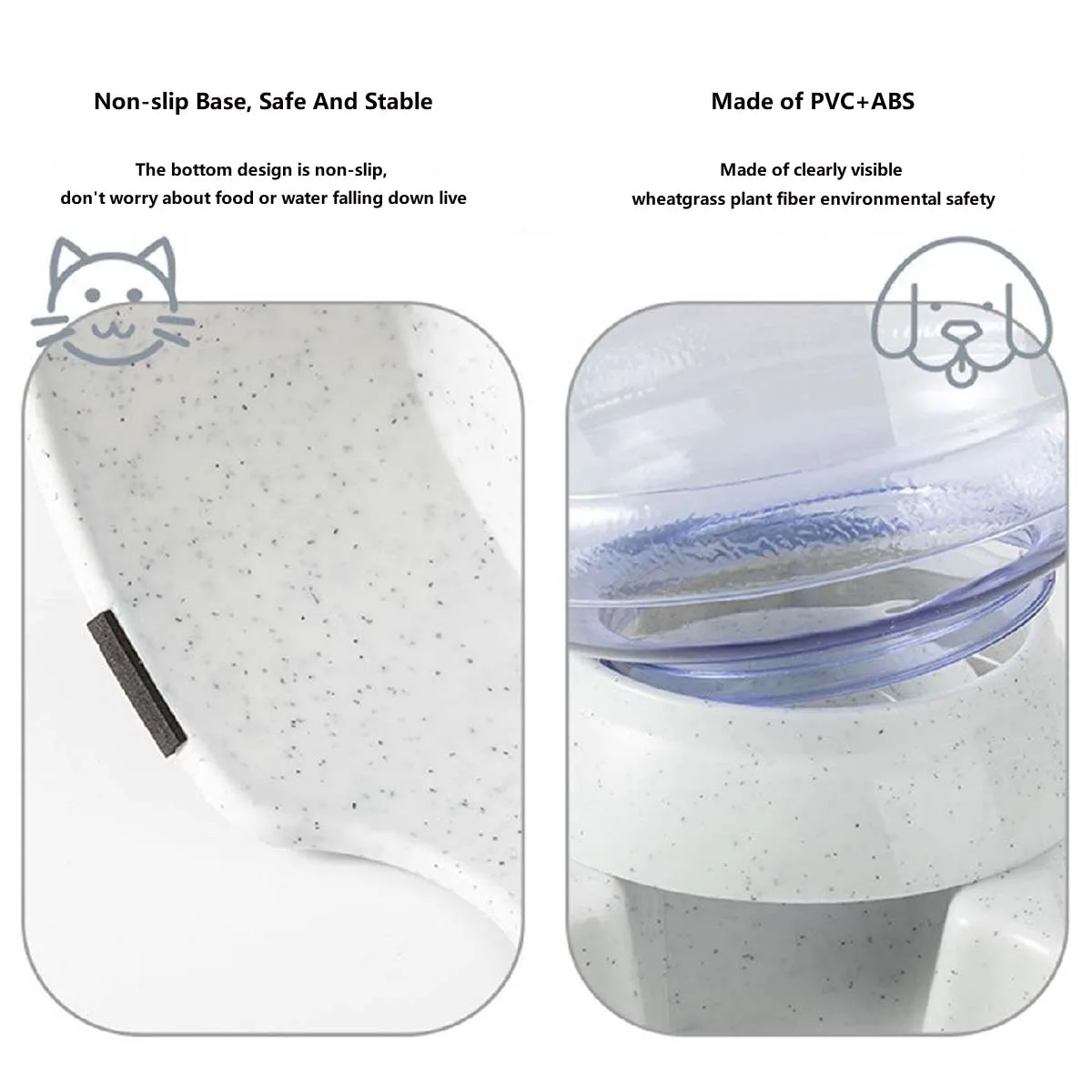 التلقائي تغذية الحيوانات الأليفة 3.8L سعة كبيرة تغذية الحيوانات الأليفة وموزع المياه زجاجة ماء بلاستيكية مستلزمات الحيوانات الأليفة وعاء للقطط والكلاب #2