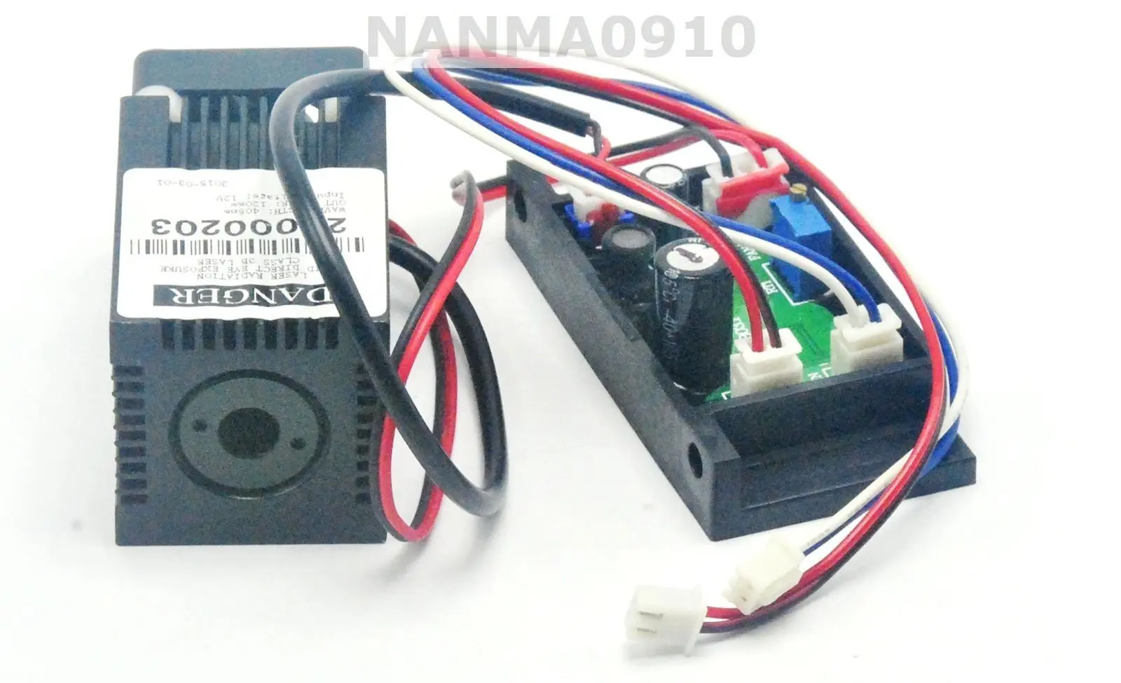 300Mw 635nm 638nm 12V Oranje-Rode Dot Laserdiode Module W/Ttl & Ventilator