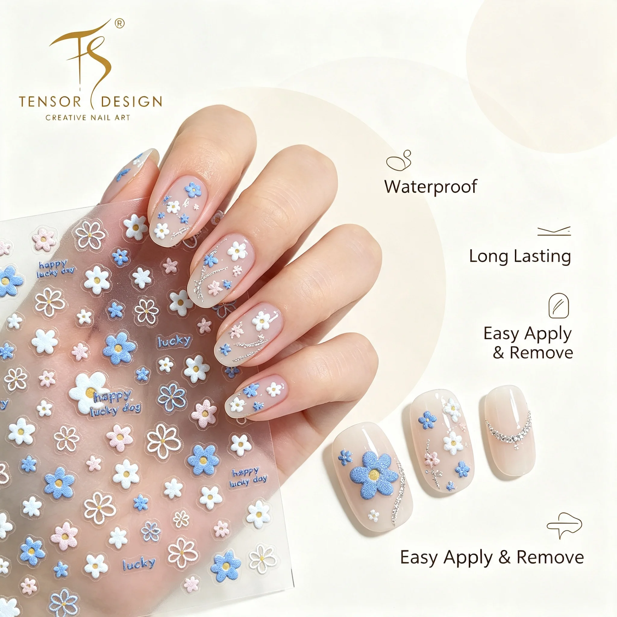 TENSOR NAIL Nouveaux autocolla - Nail Art Elegan avis et prix