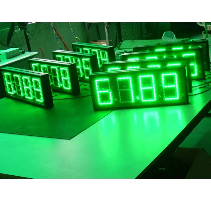 Led Station Price Led Sign Board Wireless Digit Price Sign