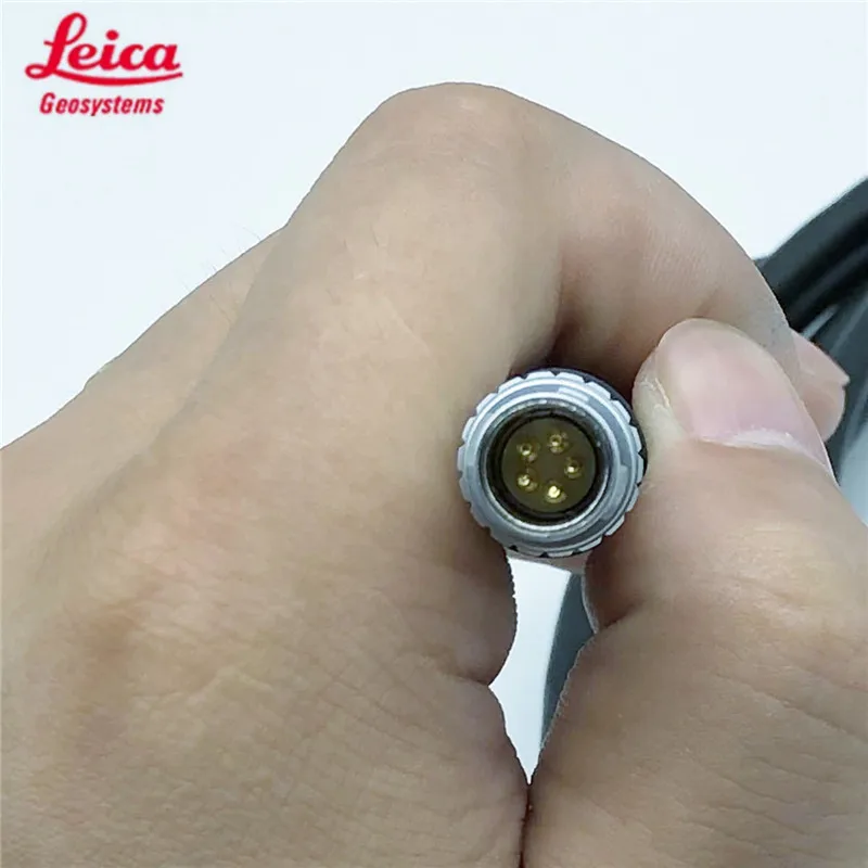 NEW Leica 796492 GEV264 Y Cable GNSS GPS RTK GS14/GS16 Connect External Radio GFU And GEB371 Battery Power Data Cable