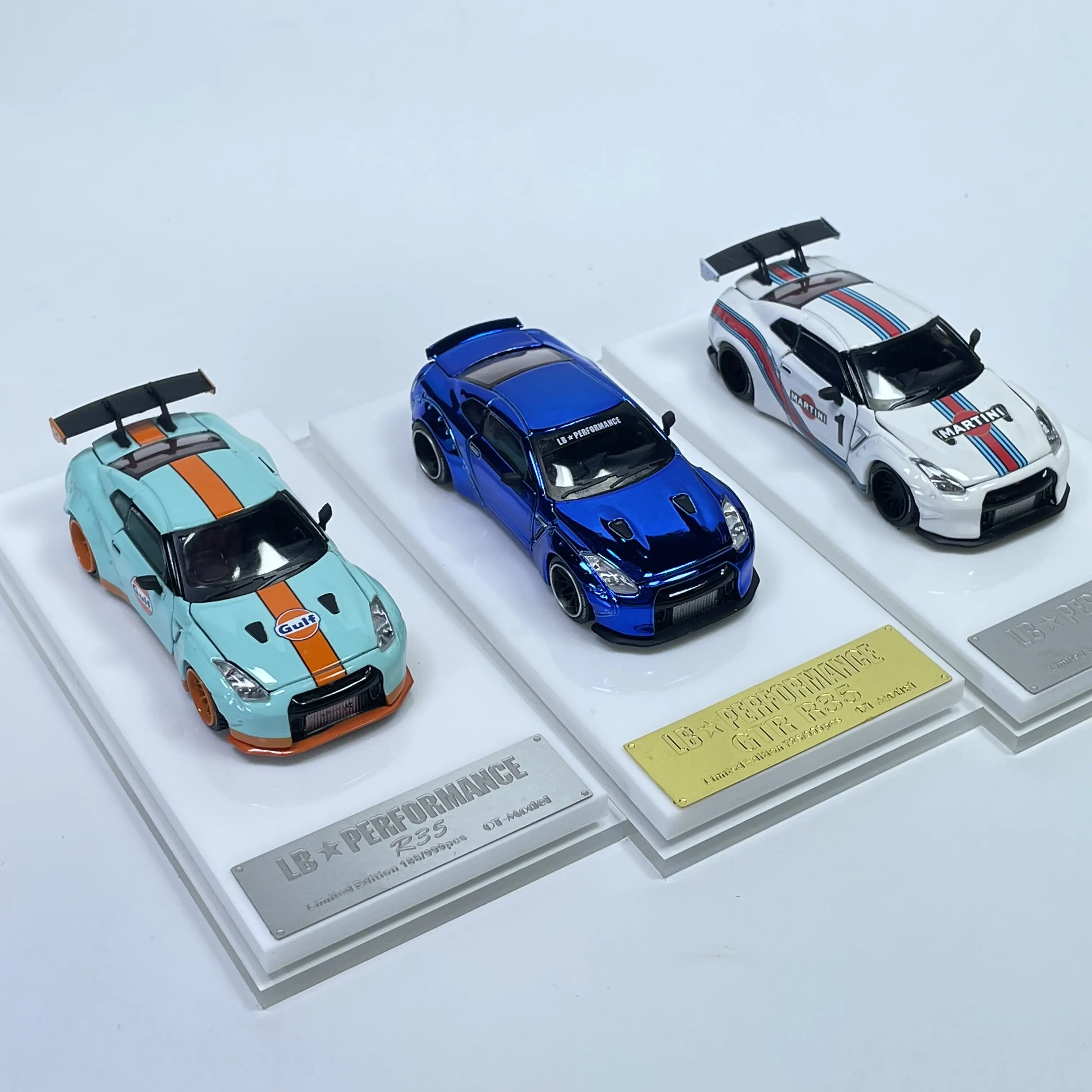 In Stock 1: 64 New Model LB GTR R35 Painted Alloy Die-Cast Static Car Model, Limited Edition, Gift, High-end Decor Item