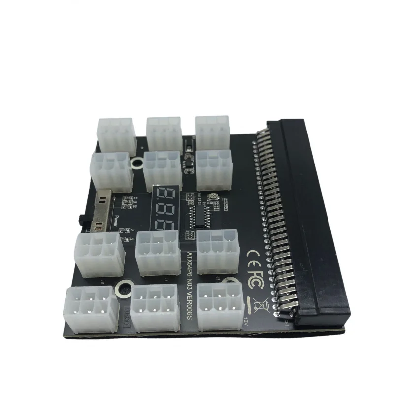 HPServer Power Conversion Board64Needle Rotation6pinGraphics Card Power muslimate Transform Interface completamente compatibile