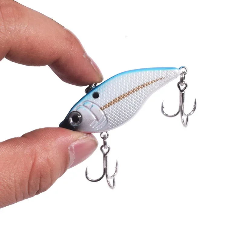 Winter Ice VIB Fishing Lure, afundando vibração Wobbler, plásticos artificiais, isca dura para pesca de profundidade, 5,5 cm, 15g, 1pc