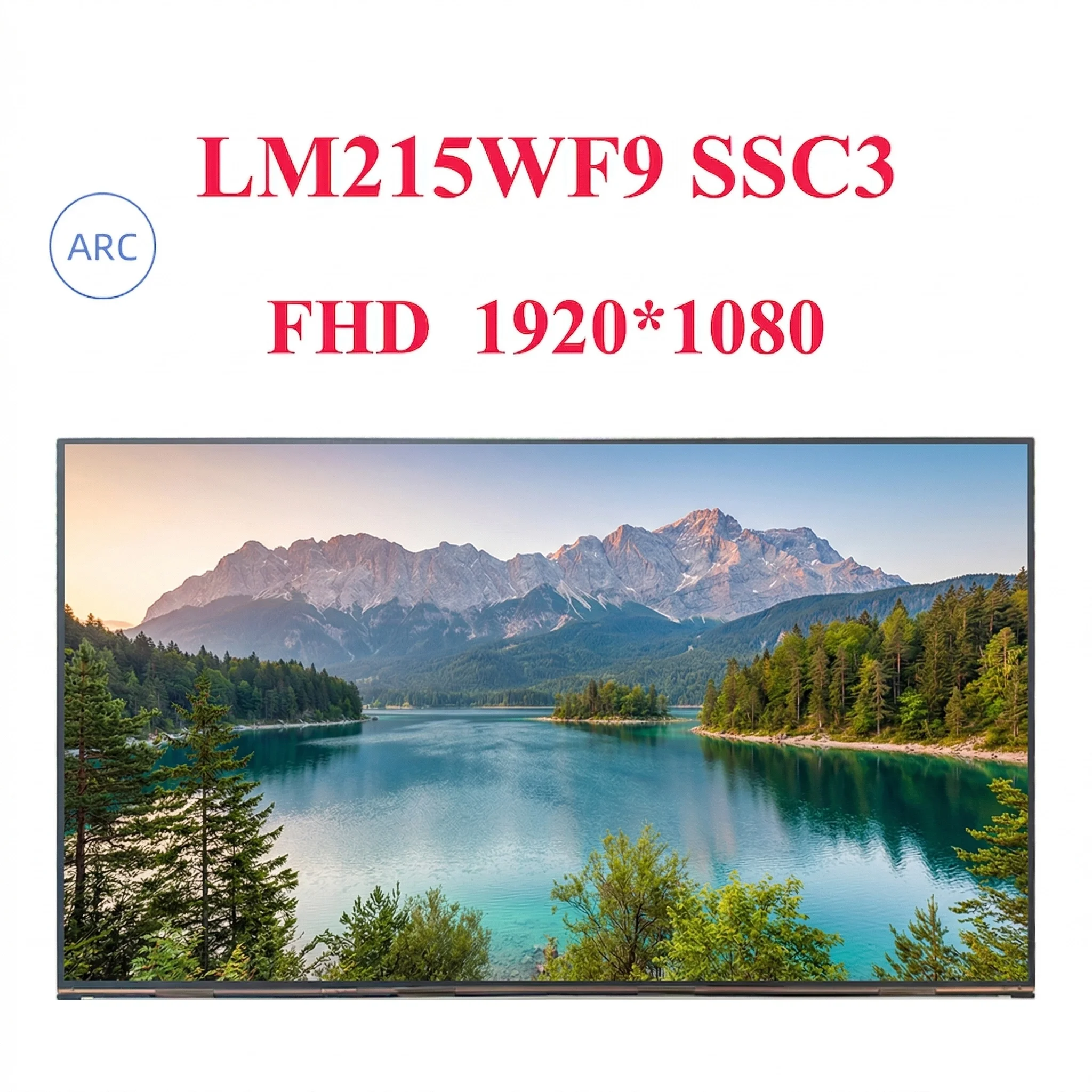 

21.5inch LCD Screen Panel LM215WF9-SSC3 LM215WF9(SS)(C3) 1920(RGB)x1080 FHD 30 pins
