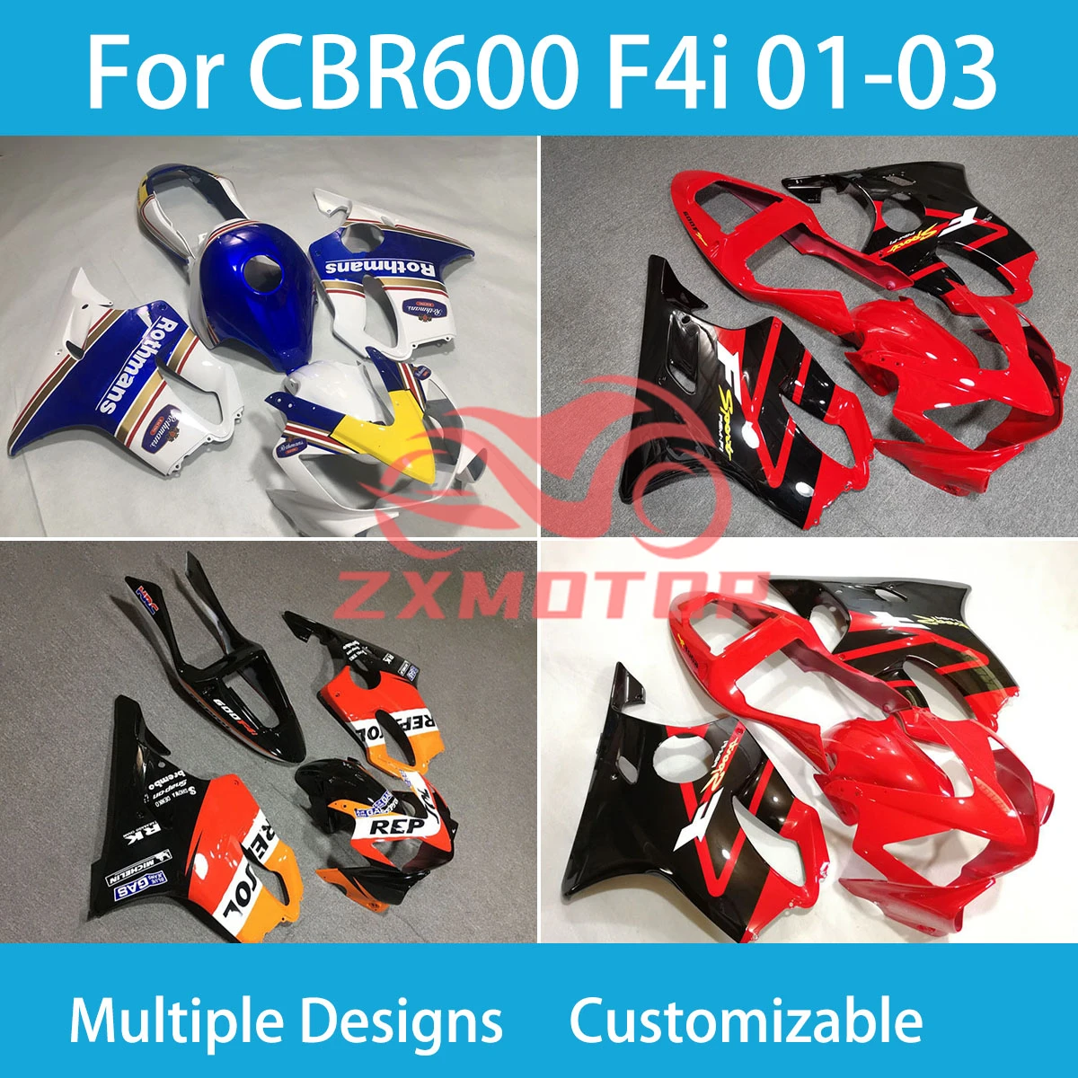 zxmt Vollverkleidung für Honda CBR600 F4i 01–03: Praxis-Test und detaillierte Empfehlung für Motorrad-Fans
