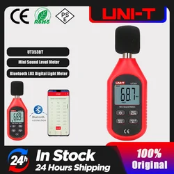 UNI-T UT353BT Mini Sound Level Meter/Bluetooth di Comunicazione LUX Digital Light Метр Industriale/Famiglia Rumore Метр,