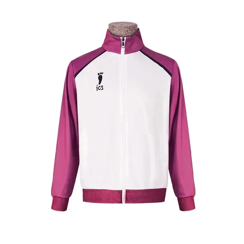 qq 123 أنيمي Haikyuu Shiratorizawa Karasuno Aoba Johsai Nekoma تأثيري ازياء زي مدرسي ثانوية فريق الكرة الطائرة ملابس رياضية Ja #6