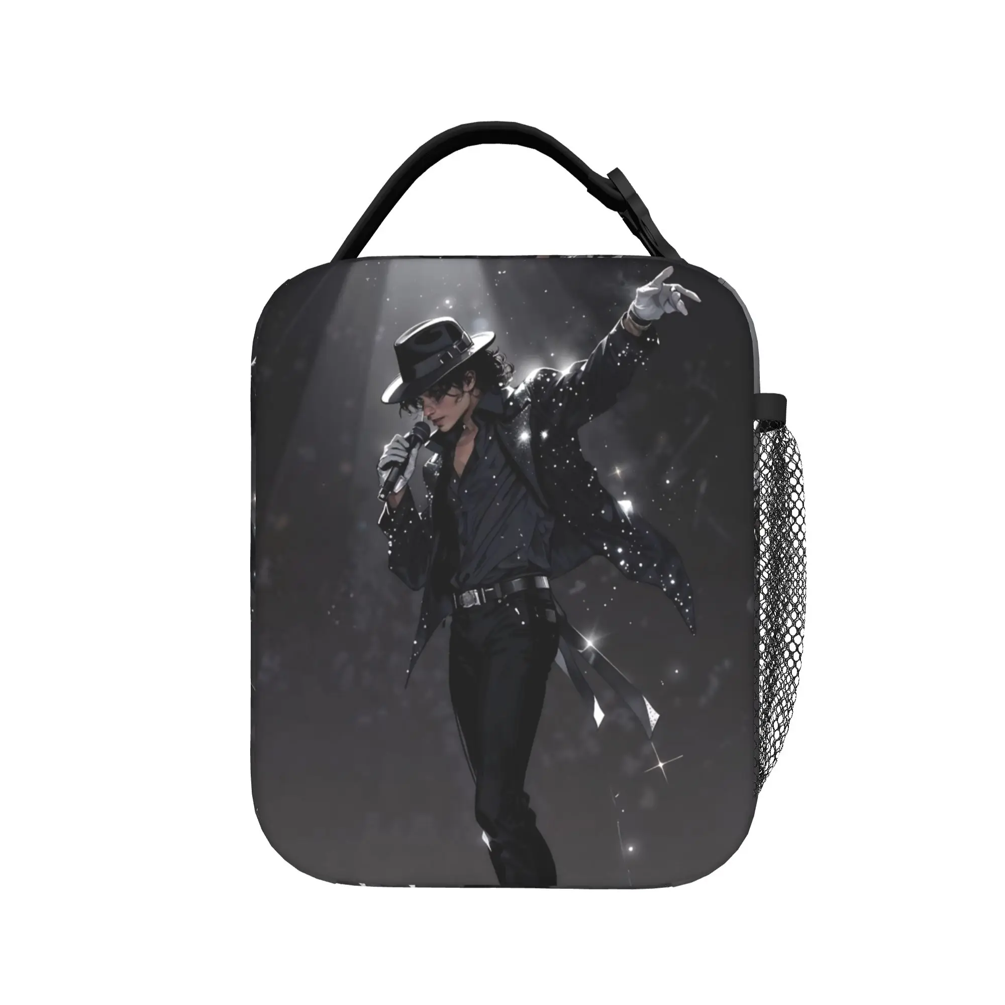 

Singer Michael Jacksons MJ 2026 Insulated Lunch Bag for Storage Food Box Reusable Cooler Thermal Lunch Boxes For School Office