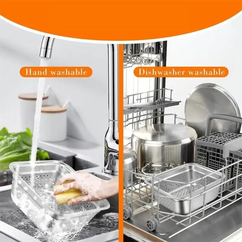 27RB Air Fryer Pads Air Fryer Tray Baking Liners Metal Basket Removable Basket
