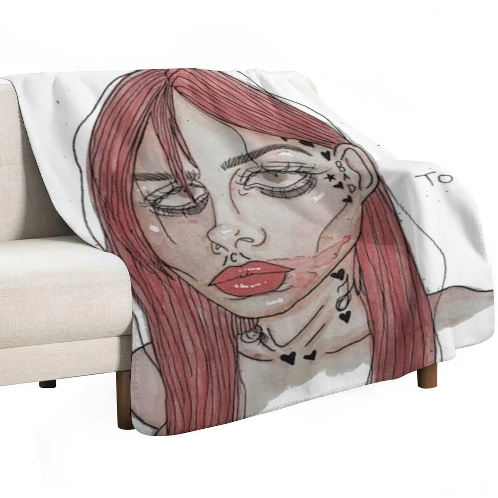 Crazy Girls - Toopoor Throw Blanket Large Sleeping Bag Warm decorative Summer Hair Blankets