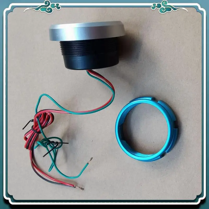 ABTU-52Mm Oil Pressure Gauge Car Digital Meter LED Display Without Sensor Round Digital Oil Gauge