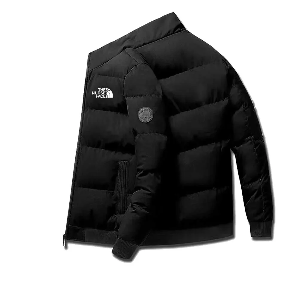 Winter jacket men stand collar warm down jacket street fashion casual brand men's parka north coat