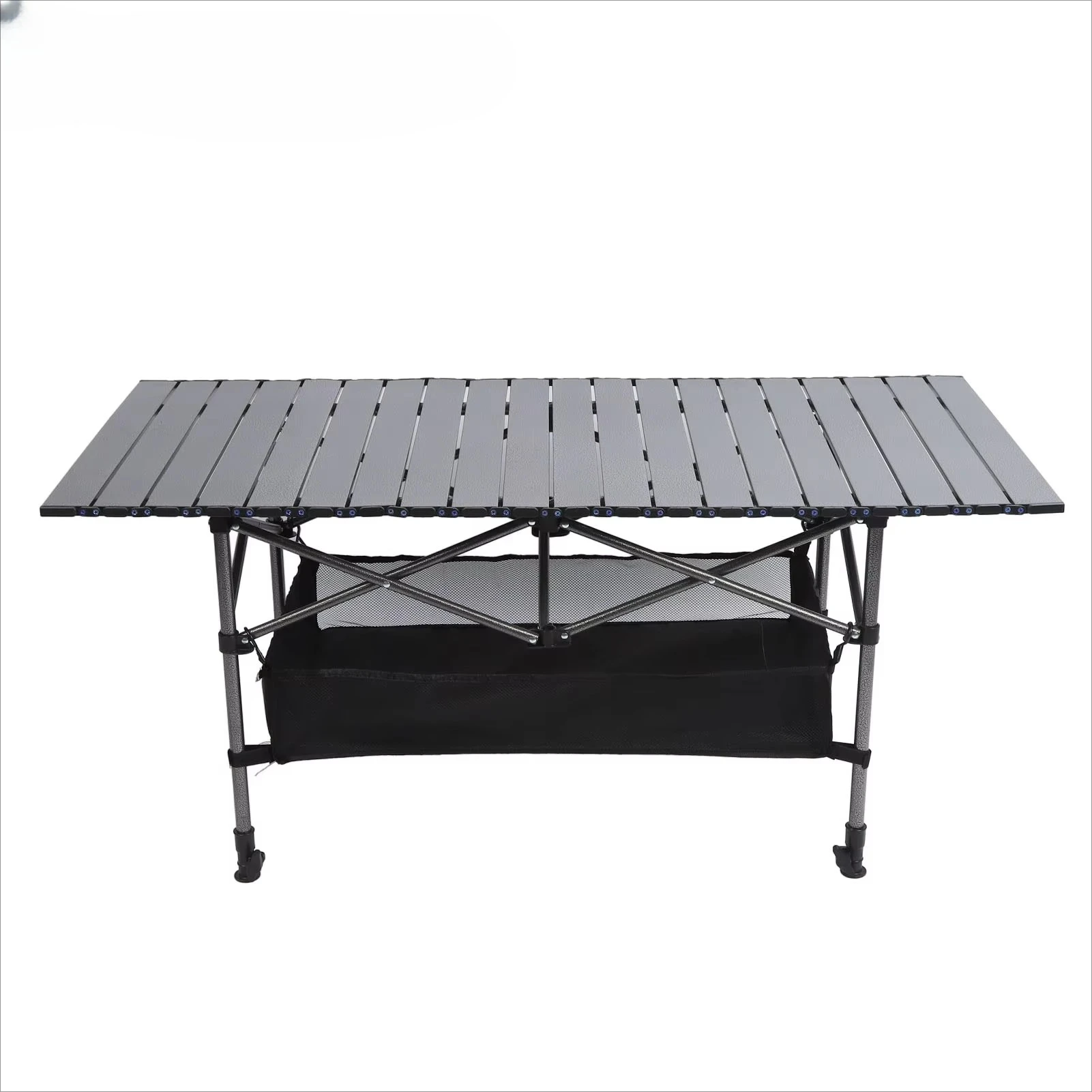Outdoor Folding Table Compact Folding Table Carbon Steel Portable Camping Table Multifunctional Picnic Camping